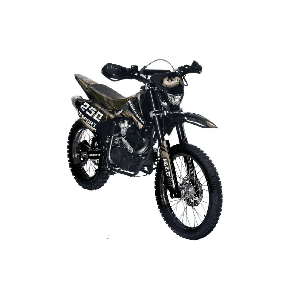 Мотоцикл кроссовый эндуро SHARMAX Sport 250 (камуфляж)