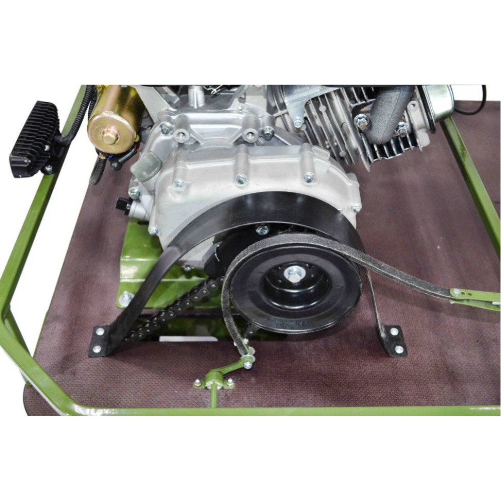 Мотобуксировщик KOIRA TR С понижающим редуктором (для болот), всесезонный. 13 л.с.