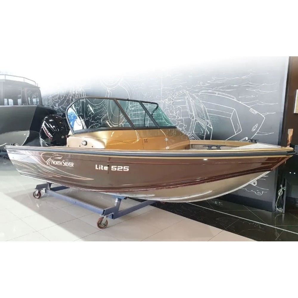 Катер-лодка алюминиевая NORTHSILVER 525 Lite Б/У