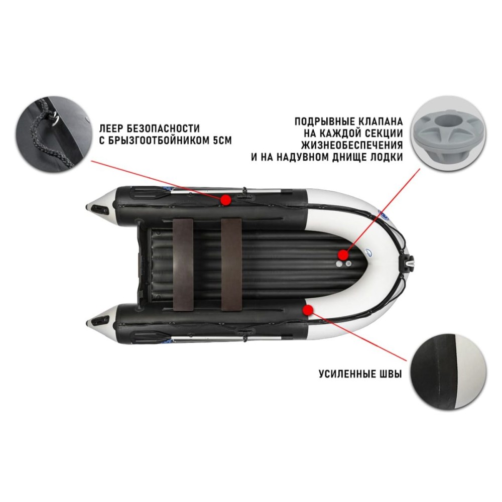 Лодка ПВХ STORMLINE Air Hector 360 (2024)