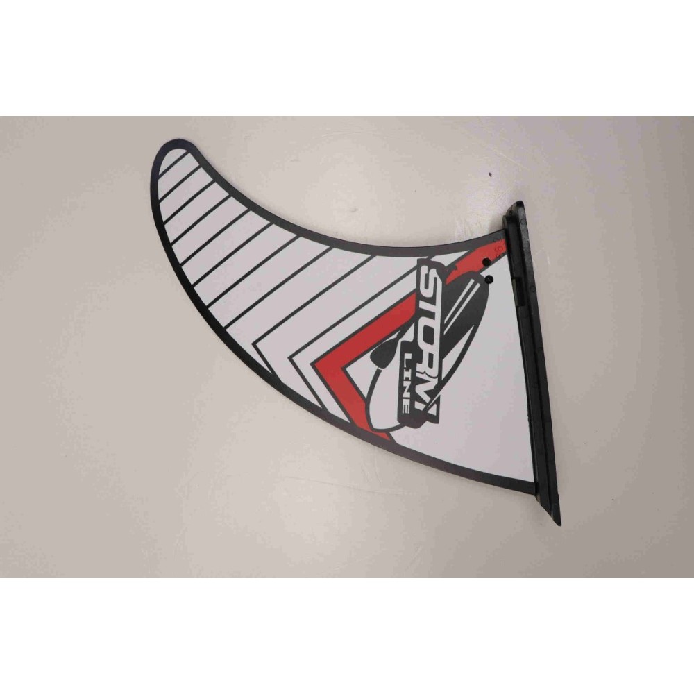 Основной плавник для SUP Stormline, белый/черный