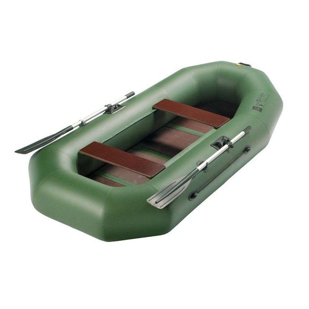 Гребная лодка ПВХ ТАЙМЕНЬ N-270 С (двухместная, слань-книжка)