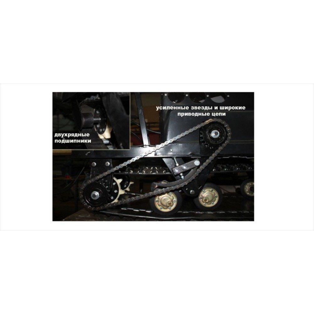 Мотобуксировщик LEBEDEV MOTORS LVR500 SWE