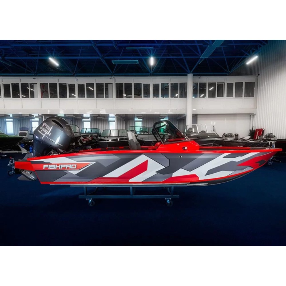 Катер-лодка алюминиевая Vboats FishPro X7 Б/У