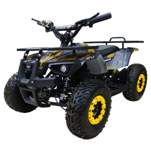 Электроквадроцикл MOTAX Mini Grizlik X-16 E1000 BW