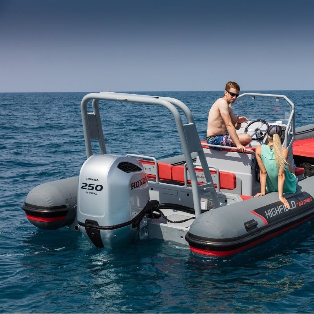 4х-тактный лодочный мотор HONDA BF250D XDU