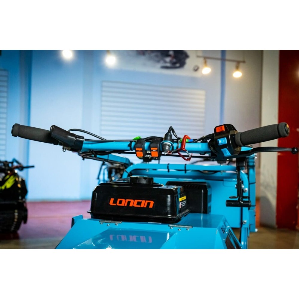 Мотобуксировщик БУРЛАК Таежник 15 л.с