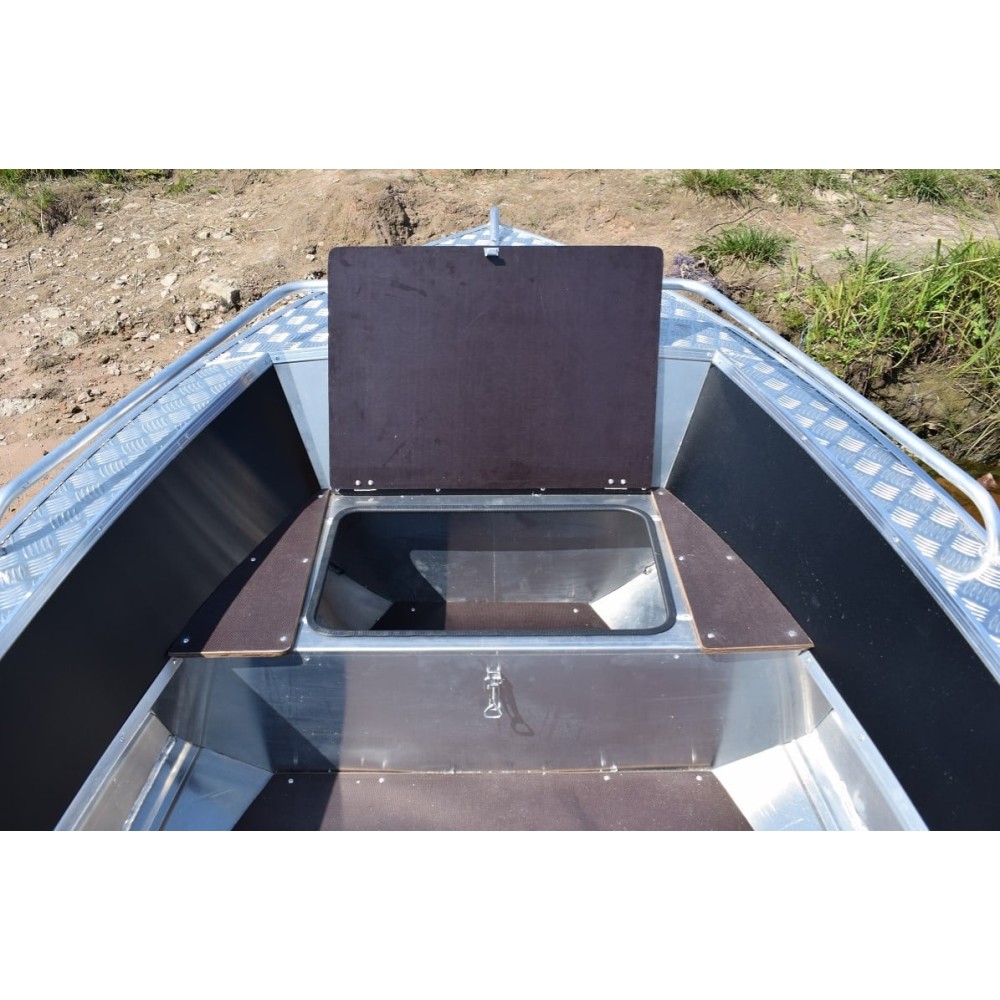 Алюминиевая лодка WELLBOAT-42