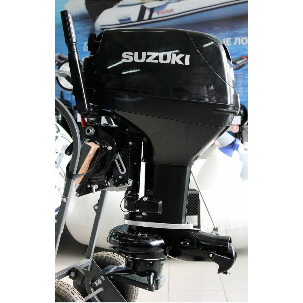 2х-тактный лодочный мотор SUZUKI DT40WRS JET с водомётной насадкой Marine Rocket