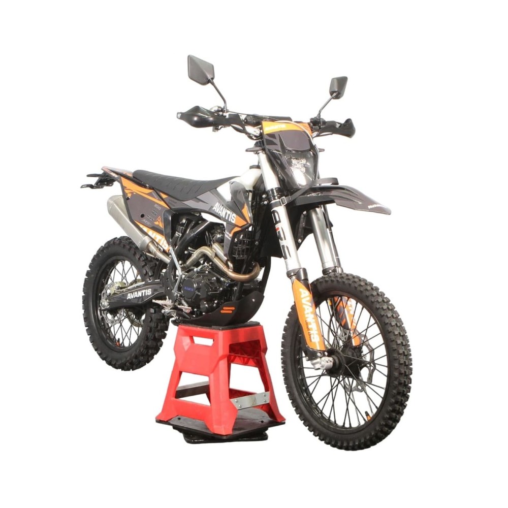 Мотоцикл кроссовый эндуро AVANTIS 250 Carb Nibbi Exclusive (CB250-F/172FMM Design KTM черный) ARS с ПТС