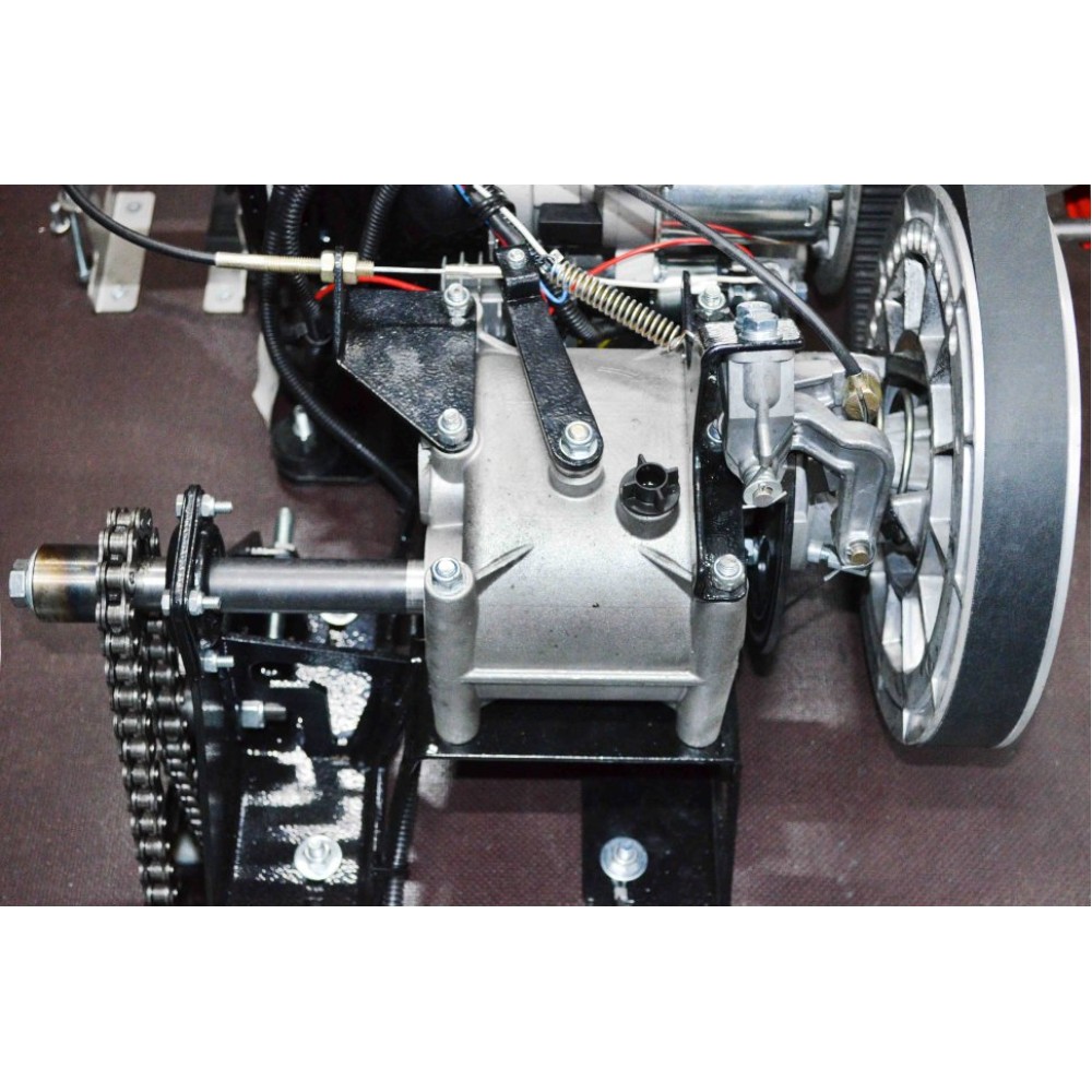 Мотобуксировщик KOIRA T15 ER PRO электростартер, реверс редуктор - задний ход