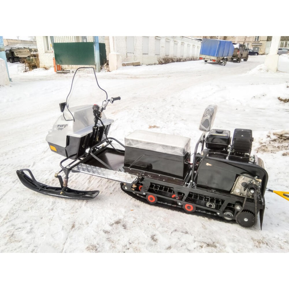 Мотобуксировщик РАЗГУЛЯЙ-15 Стандарт с лыжным модулем