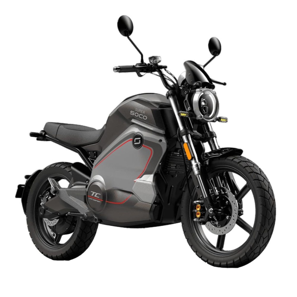 Электромотоцикл SUPER SOCO TC Wanderer Pro (4 кВт)