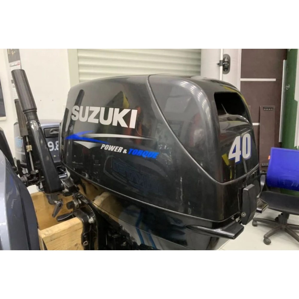 2х-тактный лодочный мотор SUZUKI DT40WS Б/У