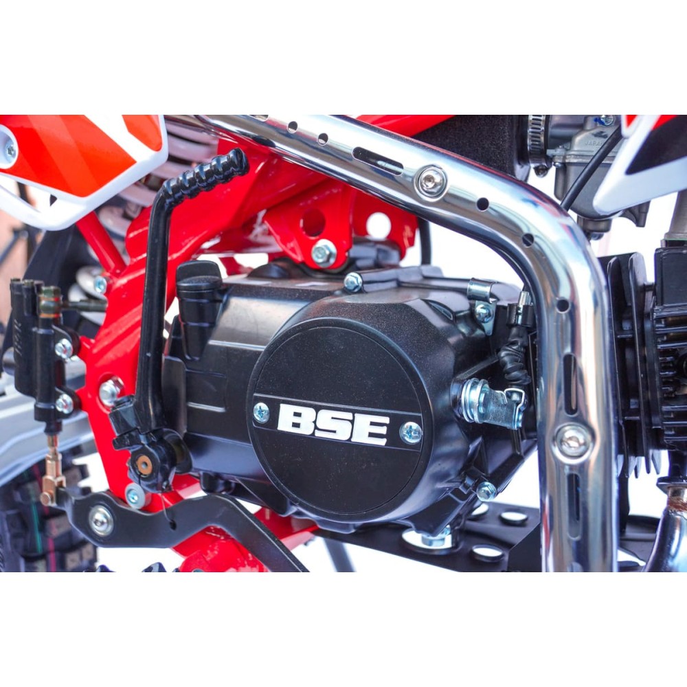 Мотоцикл BSE MX 125 17/14 (ZS) Racing Red PITBIKE