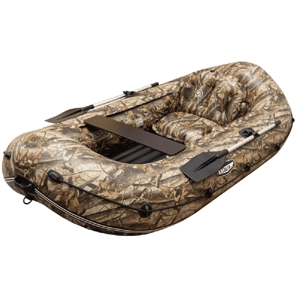 Гребная лодка ПВХ SIBRIVER Кантегир-300 НД КМФ (Лес)