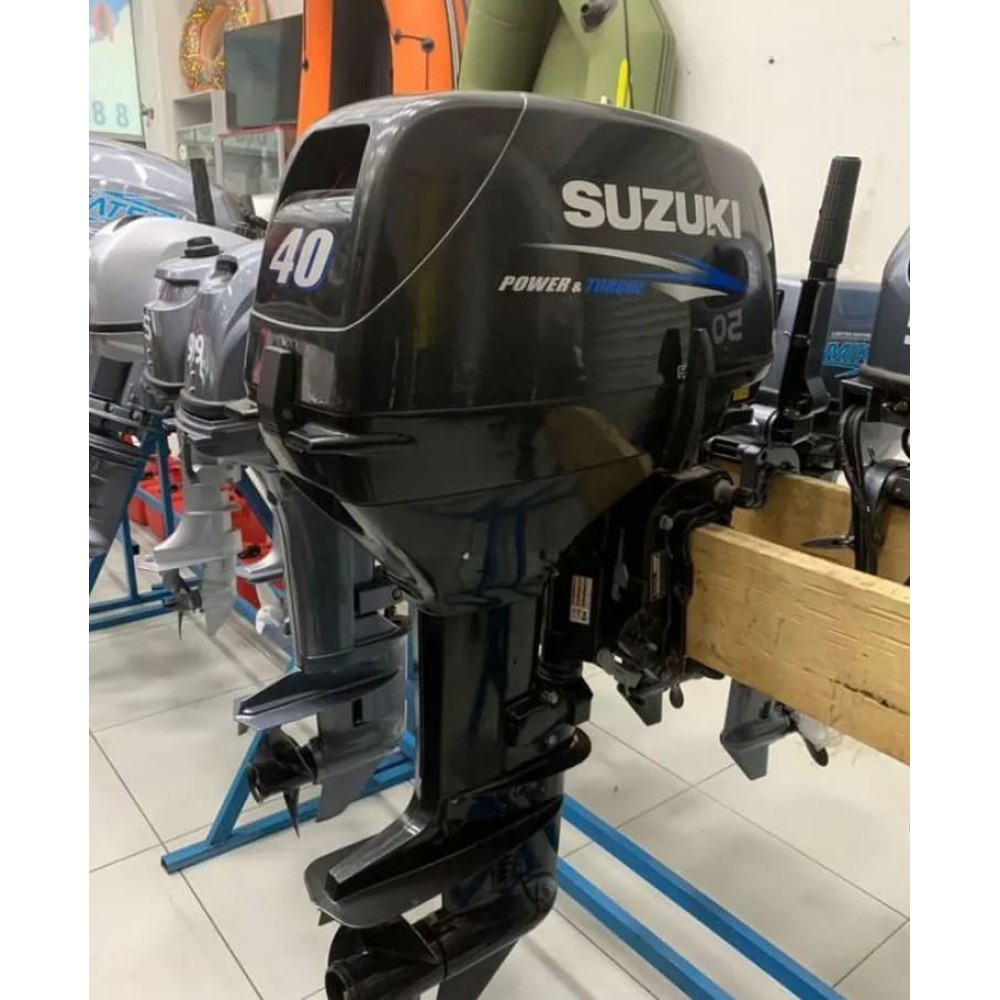 2х-тактный лодочный мотор SUZUKI DT40WS Б/У