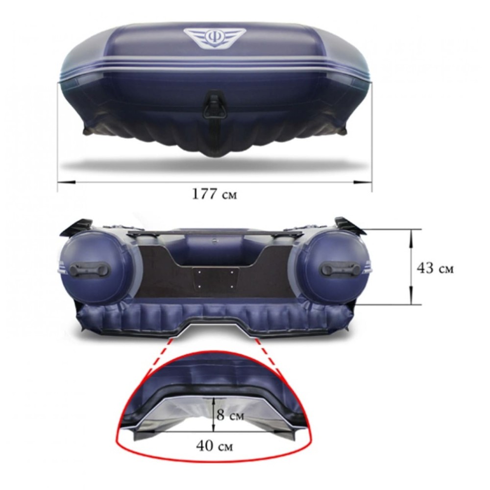 Лодка ПВХ ФЛАГМАН DK 500