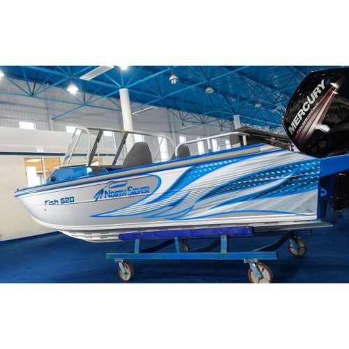 Катер-лодка алюминиевая NORTHSILVER 520 Fish Б/У