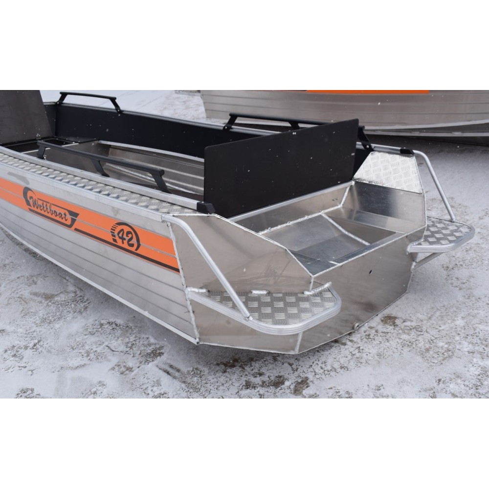 Алюминиевая лодка WELLBOAT-42