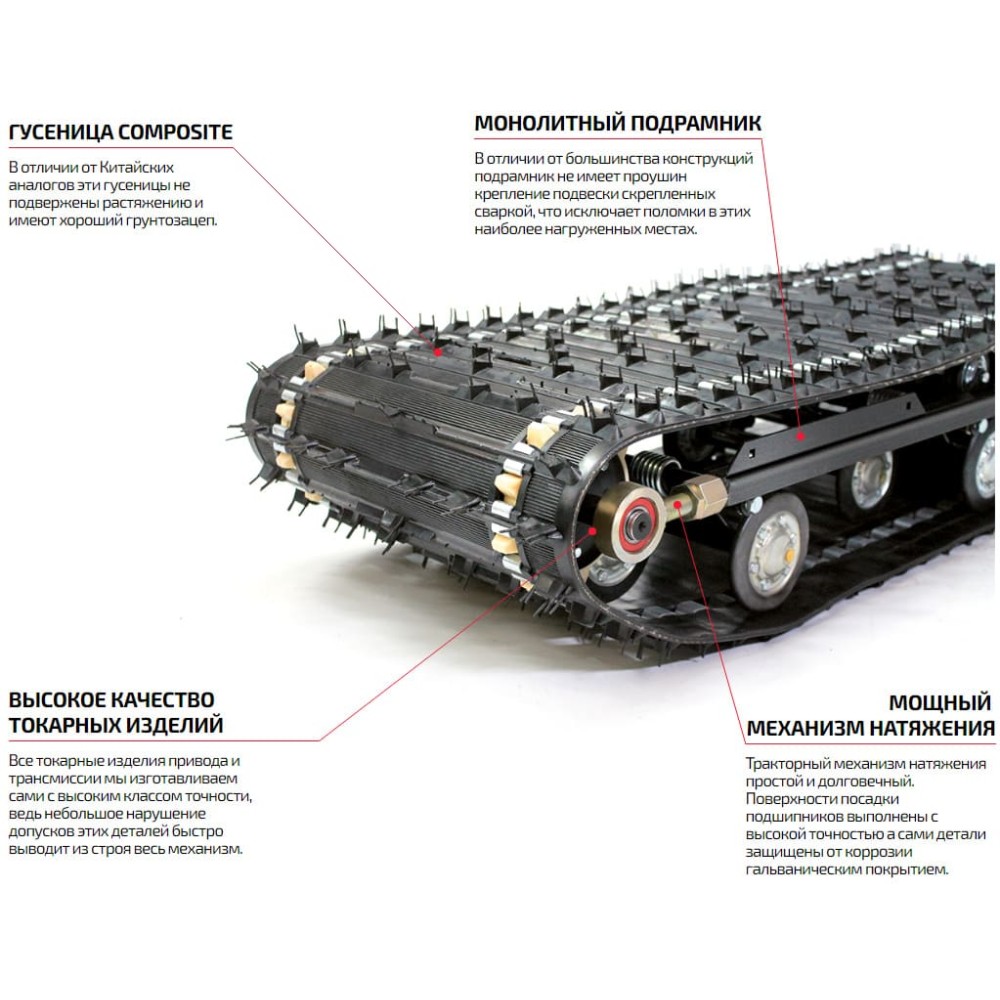 Мотобуксировщик НОРКА 500 Compact 15 л.с.