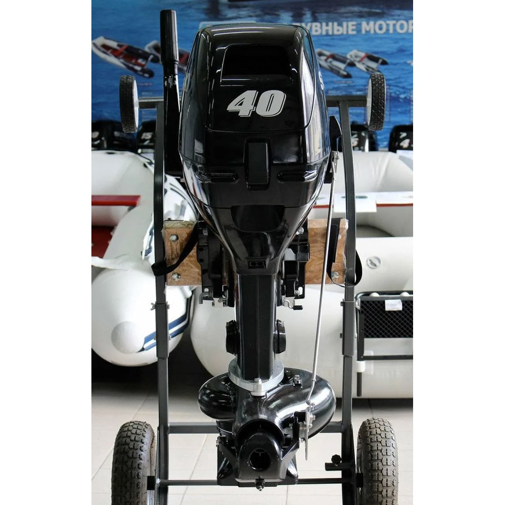 2х-тактный лодочный мотор SUZUKI DT40WRS JET с водомётной насадкой Marine Rocket