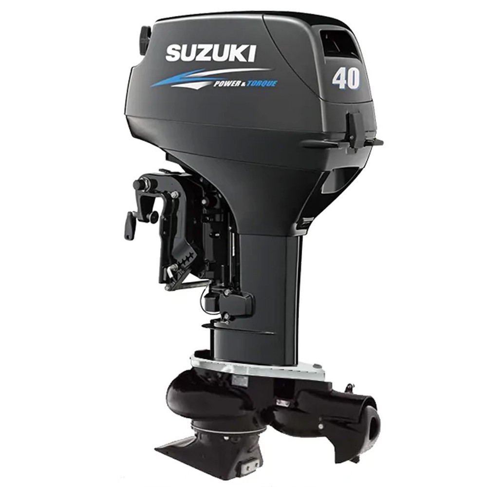 2х-тактный лодочный мотор SUZUKI DT40WRS JET с водомётной насадкой Marine Rocket