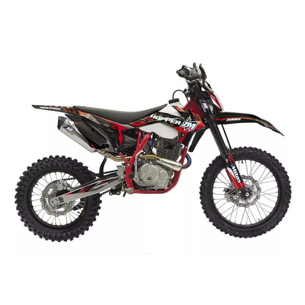 Мотоцикл кроссовый эндуро ZM Hopper S 21/18