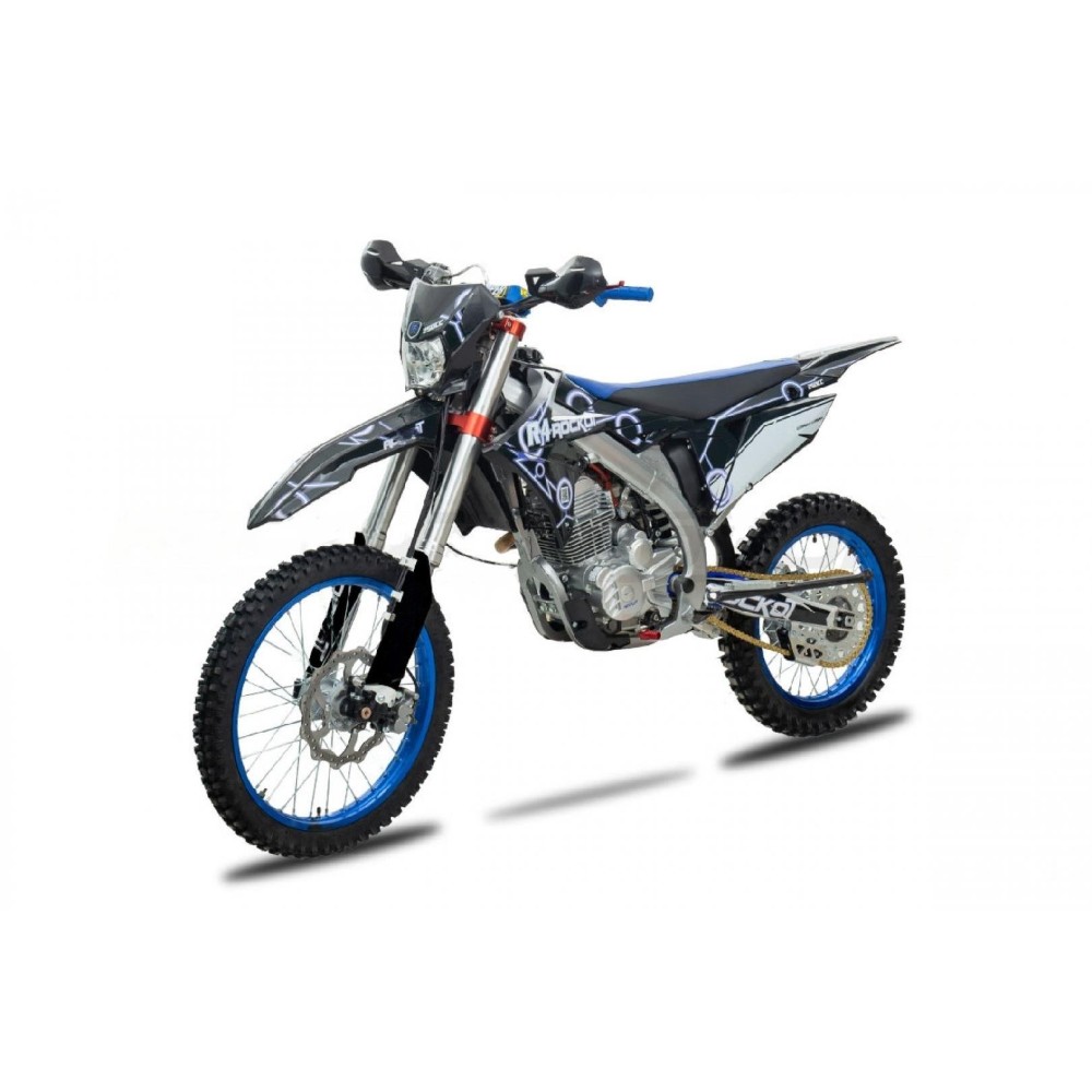 Мотоцикл кроссовый эндуро ROCKOT R4-250 Blue Trone 21/18 172FMM (2021 г.)