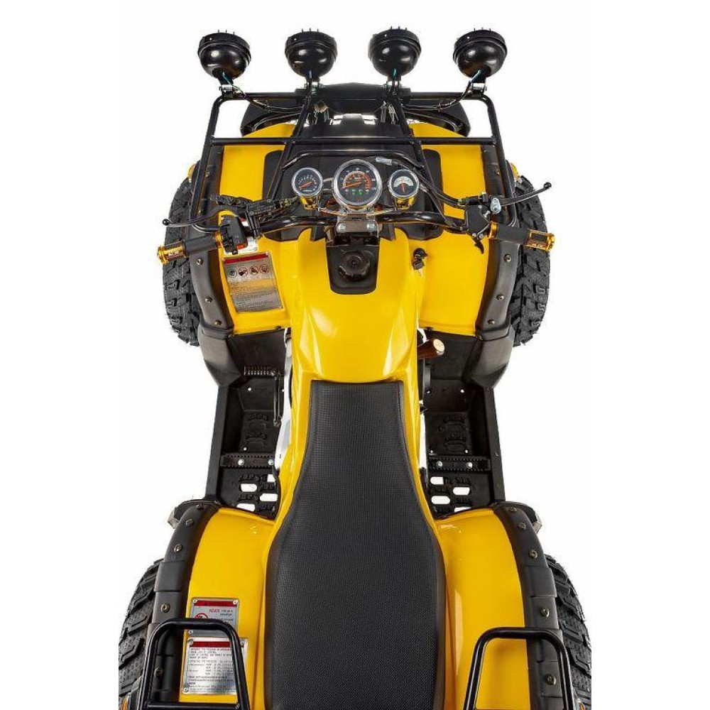 Квадроцикл RAPTOR Max Pro 250 (жёлтый/чёрный) (2024)