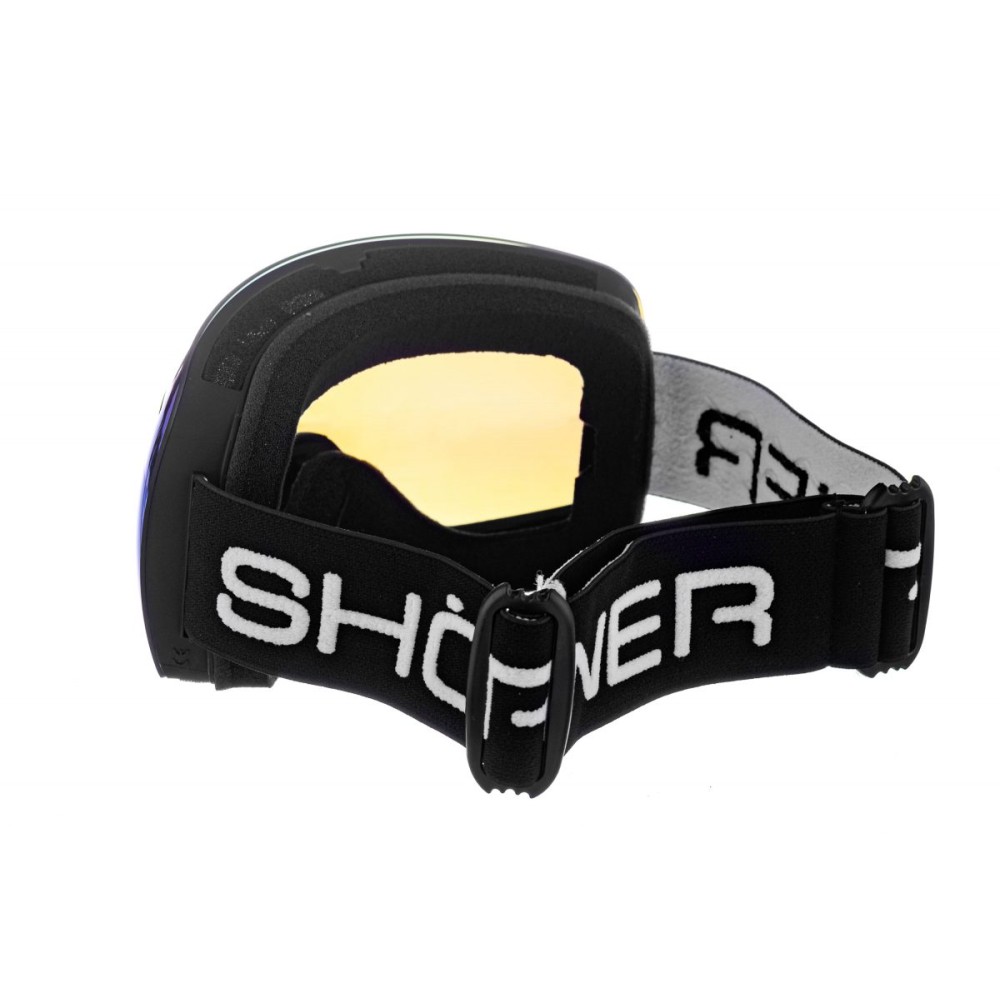 Очки горнолыжные с магнитным креплением S2, оранжевые