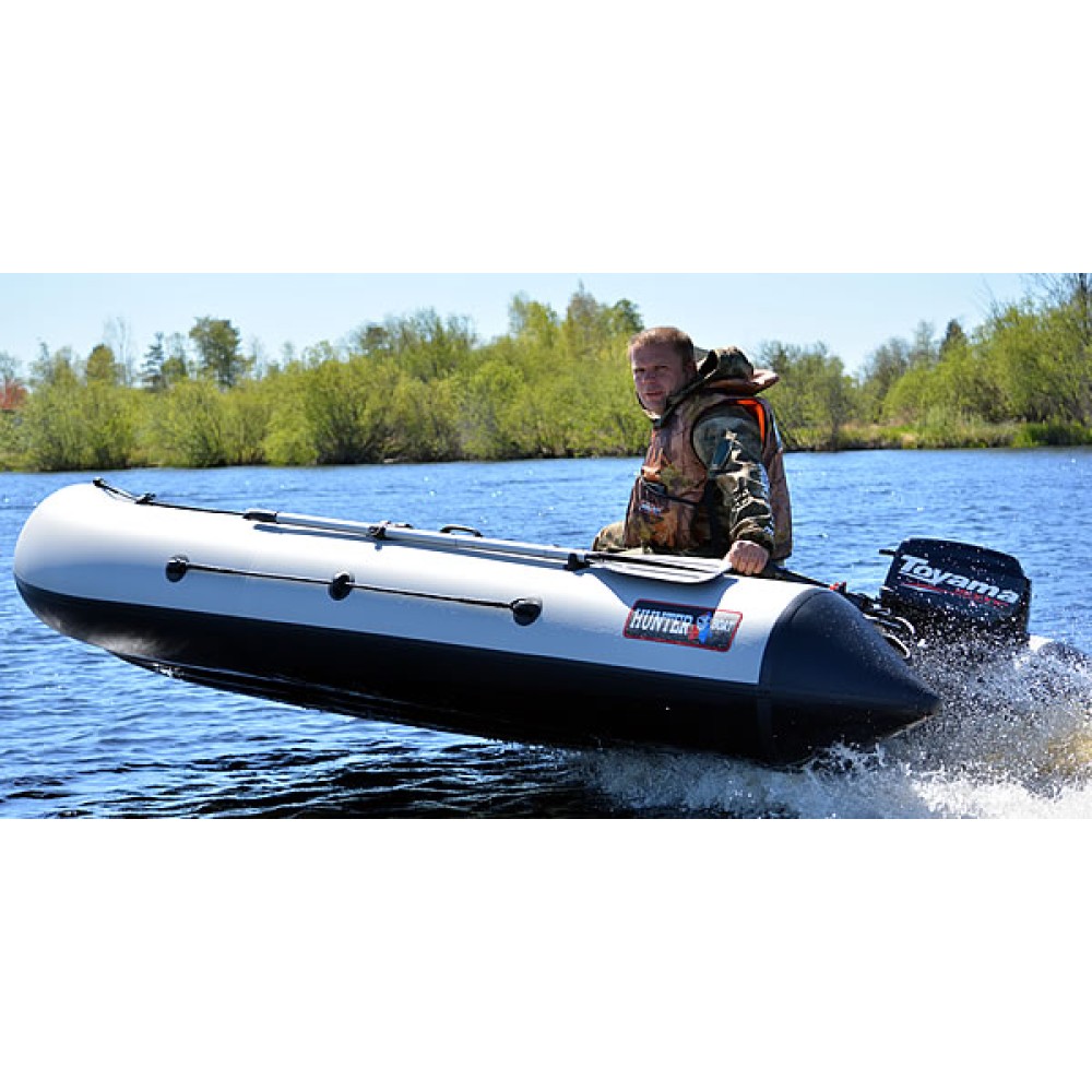 Лодка ПВХ ХАНТЕР Стелс 385 А Лайт