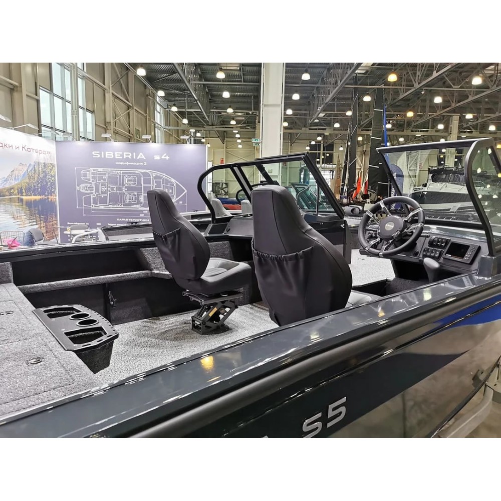 Катер-лодка алюминиевая SIBERIA S5 (mod 1)