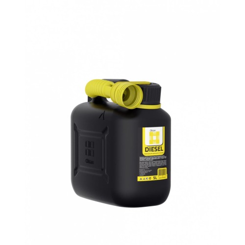 Канистра ГСМ Oktan, 5л (Черный)