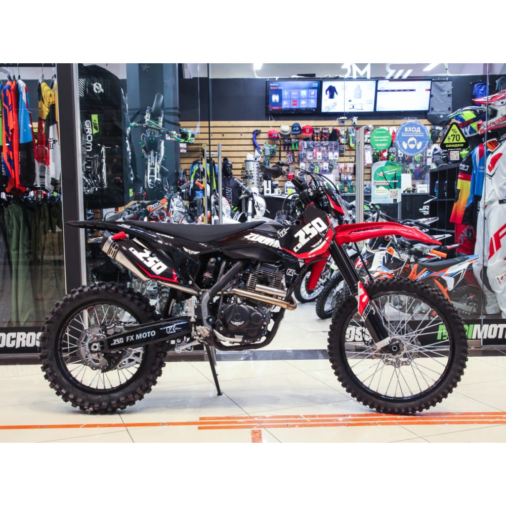 Мотоцикл кроссовый эндуро ZUUMAV FX CR 250CB
