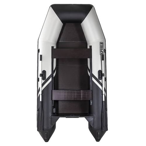 Лодка ПВХ БРОНЯ 280 Белый - чёрный